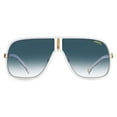 thumbnail image 2 of Carrera CA Flaglab11 Metal Unisex Rectangle Sunglasses White 64mm Adult, 2 of 2