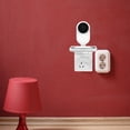 thumbnail image 4 of Soporte para cámara con protector de sobretensión, blanco, para montaje en pared, sistema de vigilancia, soportes de seguridad para domo, 4 of 6