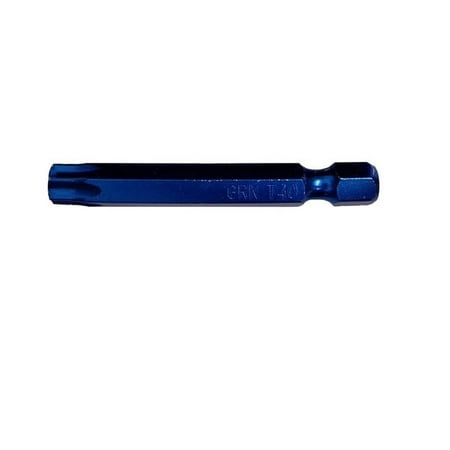 

1 PC-GRK 86459 Star Bit Drive T-40 2 Inch Blue 25 Piece