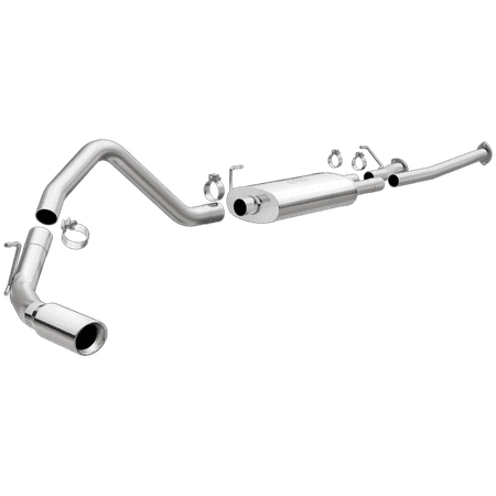 MagnaFlow 14 Toyota Tundra V8 4.6L/5.7L Stainless Cat Back Exhaust Side Rear (Best Exhaust System For Toyota Tundra)