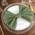 thumbnail image 6 of BalsaCircle 10 Pieces 20" Eucalyptus Green Polyester Napkins Wedding Kitchen, 6 of 8