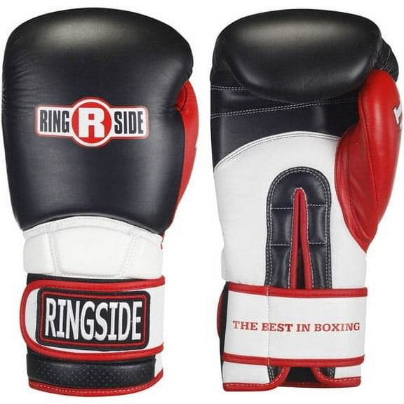 Ringside Pro Style IMF Techâ„¢ Training Gloves 16 oz Black / White / Red