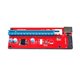 thumbnail image 3 of Cable de datos USB 3.0 164P PCI-E Express 1x a 16x Extender Riser Card 6Pin SATA Mining Tmvgtek Nuevos Originales, 3 of 5