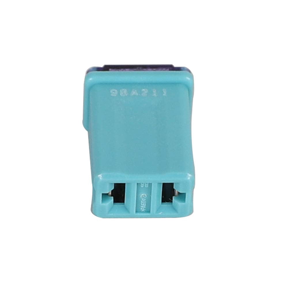 FiveEyes 30Pcs Mcase FMM Fuses Assortment 15 20 25 30 40 Amp Maxi Female Micro Cartridge Square Fuse