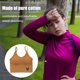 thumbnail image 4 of Sonducket Sujetador deportivo para mujer, lencería, ropa interior de algodón, transpirable, ajustable, para Yoga, Fitness, correa, Bralette Ropa interior amarillo, 4 of 8