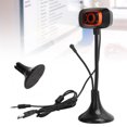 thumbnail image 3 of Webcam USB, Cámara 640 x 480 Conveniente Práctica Con Micrófono externo para Hogar para escritorio para Computadora, 3 of 7