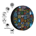 thumbnail image 4 of Susaid Happy Father Day Print Tire Covers,Waterproof Anti-UV Snow Sun Rain Tire Covers for RV,Truck, SUV, Trailer, Camper-15 inch, 4 of 6