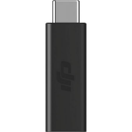 DJI - Osmo Pocket USB-C to 3.5mm Microphone Adapter - Black