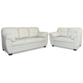 thumbnail image 1 of Sala de Piel Genuina Sofá y Love Seat ConfortoPiel  Derby Merfil, 1 of 10