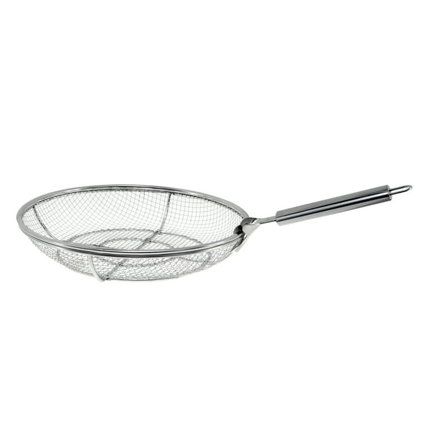 Mr. BarBQ Stainless Steel Mesh Grilling Skillet with Removable Handle
