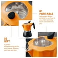 thumbnail image 3 of UPOUART 1 Pc Coffee Maker Pot Brewing Coffee for Home Use Yellow, 3 of 8
