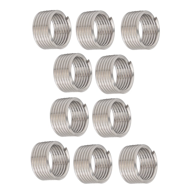 10Pcs Thread Repair Inserts, M18 X 2 Durable Thread Repair Nut For Industrial Supplies
