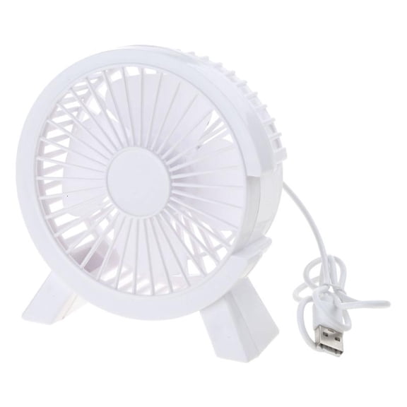 ANXPTIME Portable Fan Desktop Fan Without Battery USB Fan 1 Speed 4Blades