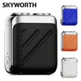 thumbnail image 2 of Skyworth Traveler Mini Electric Shaver, Waterproof and Comfortable Double Ring Magnetic Blade, One-button Durable, Suitable for Travel and Daily Use, 2025 New Shaver, 2 of 9