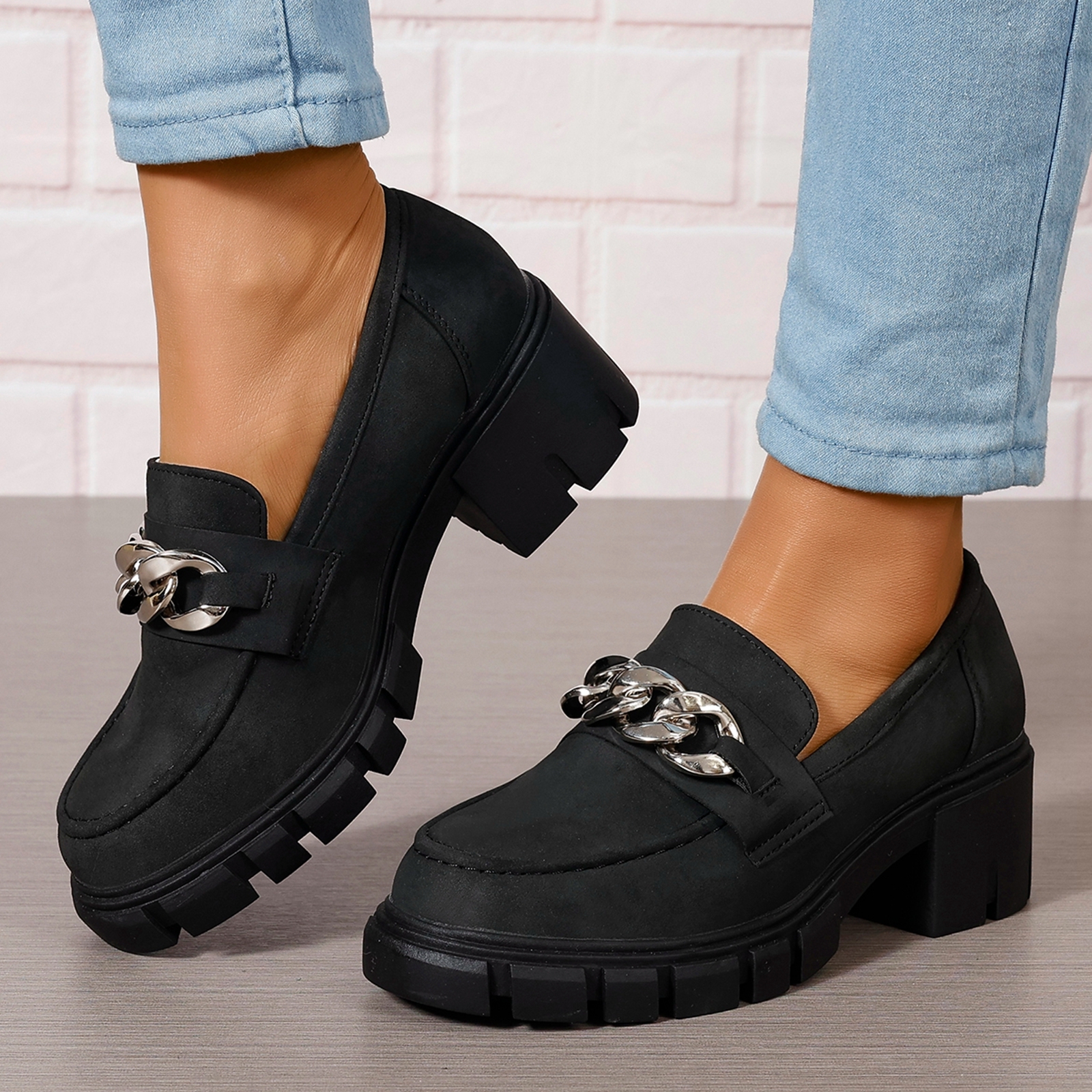 REKALFO Womens soft PU Leather zipper lace up Knee High Boot flat Winter Fashion Boots black 13 US　並行輸入品 SACFOF Platform Oxfords for Women,Chunky Leather PU Lace Up