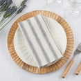 thumbnail image 5 of Classic Striped Pure Linen Napkin (Set of 4), 5 of 5