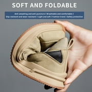 Composite Toe Safety Shoes for Men Women Water Resistant Work Shoes Lightweight Industrial Sneakers Construction Boots
