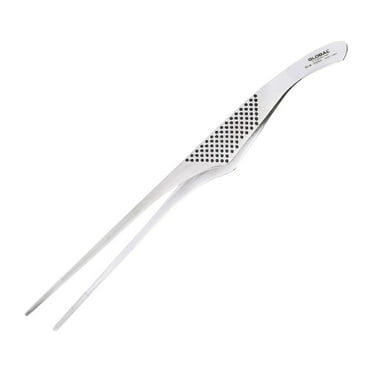Global Classic Stainless Steel 11.75 Inch Pincet/Utility Tongs