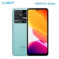 thumbnail image 1 of Smartphone Cubot Note 21, 6 GB de RAM, 128 GB de ROM, cámara PDAF de 50 MP, 5200 mAh, color verde, 1 of 3