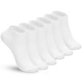 thumbnail image 3 of BlueFire Women's Socks Value Ankle Soft Moisture-Wicking Sock, 12-Pairs Women Size 8-12 Cotton White, 3 of 10