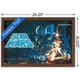 thumbnail image 3 of Star Wars: A New Hope - Horizontal Banner Wall Poster, 14.725" x 22.375" Framed, 3 of 6