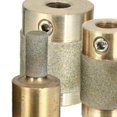 thumbnail image 3 of Metal Stained 3/4" Diameter 1" Diameter brass Core Head Tools Glass Grinding Wheel Diamond Grinding Wheel , Set A, 3 of 8