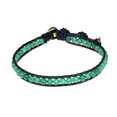 thumbnail image 1 of Bohemian Aum Round Green Aventurine Unisex Beaded Bracelet, 1 of 4