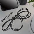 thumbnail image 2 of GOOHOCHY 10 bridas de silicona para cables, correas reutilizables para cables de carga., 2 of 8
