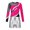 Hot Pink&Silver, variant on Miutii Girls Athletic Biketard 2 Piece Leotards with Shorts Set Long Sleeve Gymnastics Jumpsuit White&Silver 6