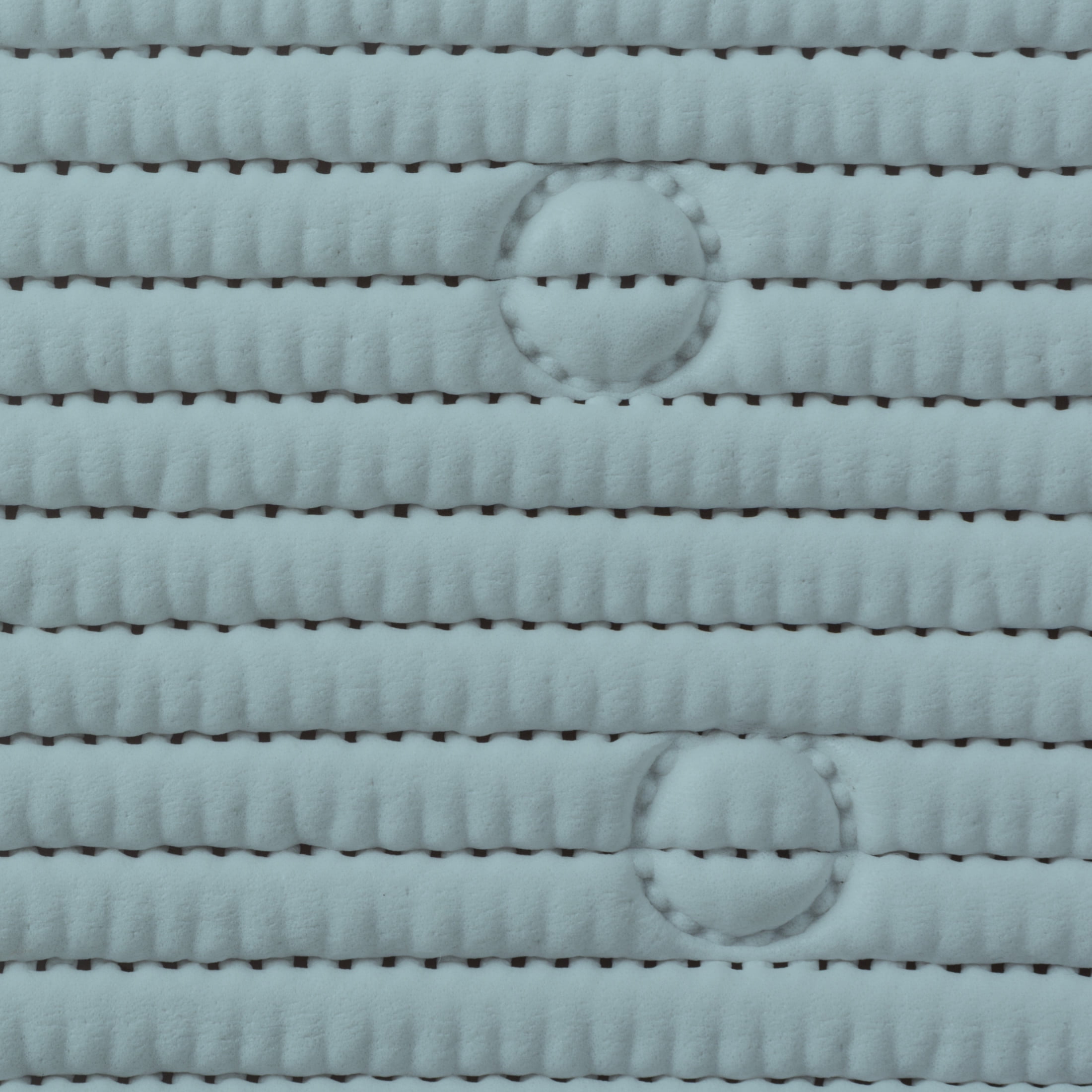 (2 pack) Clorox Sky Blue Cushioned Bathtub Mat with Suction Cups, 17 in. x 36 in.