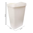thumbnail image 3 of Bote para Basura Rubbermaid de Plástico Tapa Basculante 46.2 Litros, 3 of 4