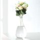 thumbnail image 5 of Flores falsas ramo de rosas artificiales arreglo floral DIY para decoración del hogar de boda champán, 5 of 8
