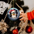 thumbnail image 4 of Christmas Tree Decoration Penguin Pendant Acrylic Flat Decoration Home Decoration Pendant Penguin Pendant 1 PC Decorations for Christmas Primitive Easter Eggs Christmas Wreath Decorations And Swinging, 4 of 4
