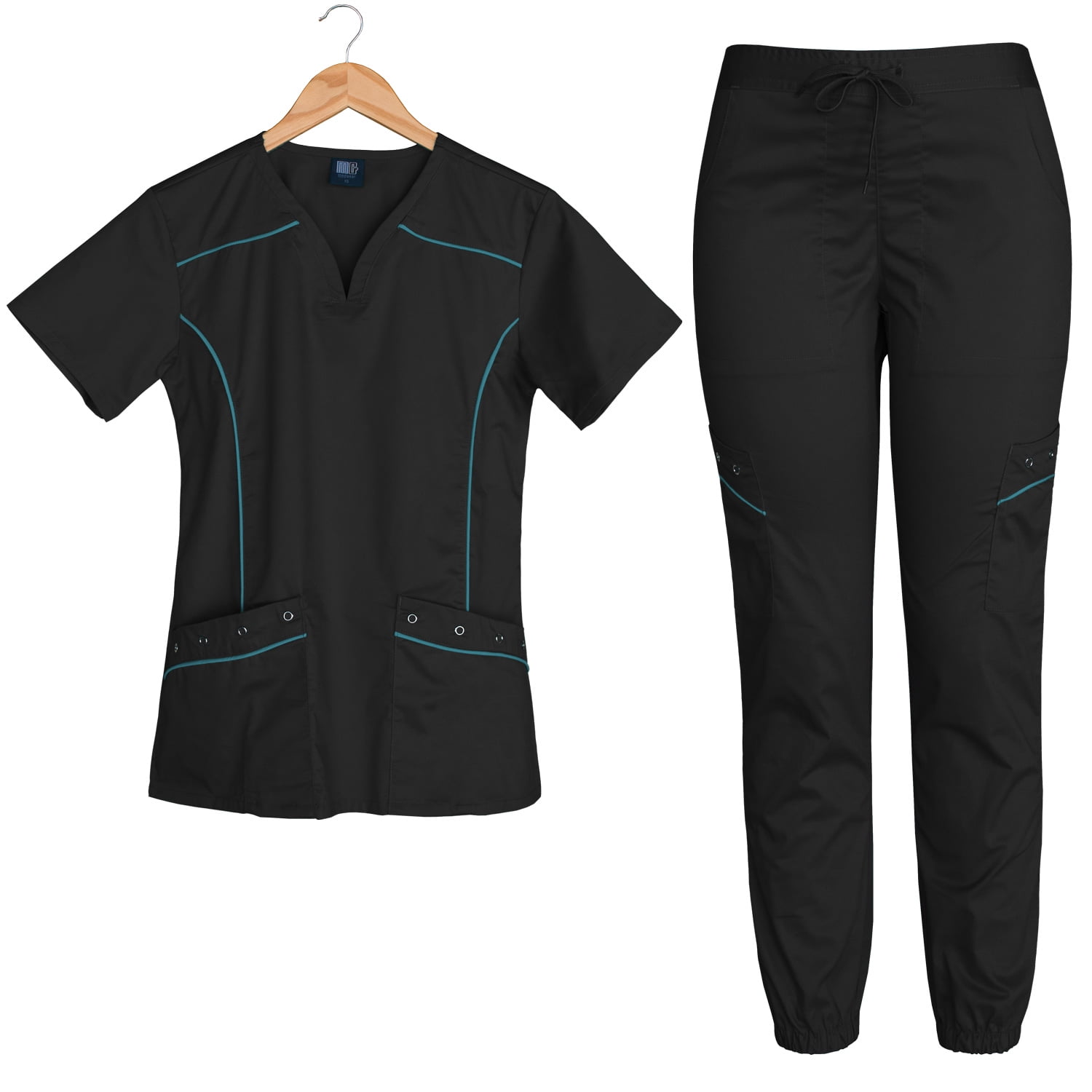 jogger scrub pants walmart