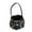 C, variant on XHKUYI Halloween Trick or Treat Tote Bag 7.9 Inch, Pumpkin Candy Basket with Skull Print Design, Halloween Candy Storage Bucket for Party Favor Collection and Costume Events
