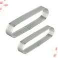 thumbnail image 4 of Ventilation Heat Conduction Mold Silver 2Pcs 3.7In X 1.1In, 4 of 7