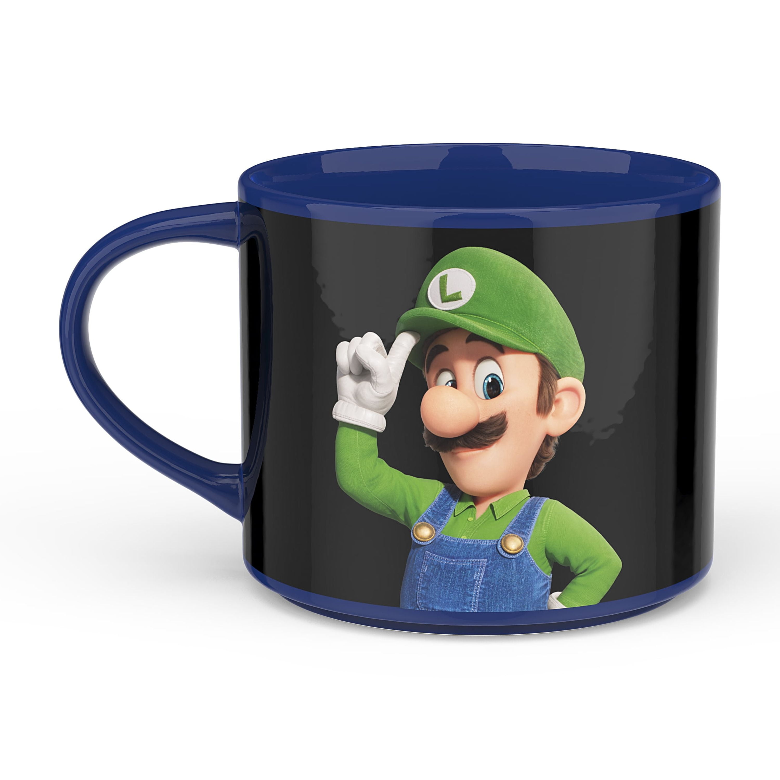 Zak Designs Color Change 15oz Modern Mug, The Super Mario Bros