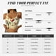 thumbnail image 5 of Fotbe Wine Sujetador Deportivo Largo sin Aros para Mujer con Almohadillas y Soporte Medio, Transpirable y Absorbente, Camiseta Tipo Chaleco o Tank Top-Large, 5 of 8
