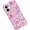 Green Tomato Gingham, variant on Case for iPhone 17, Ocean Shark Collage Blue Phone Case Military-Grade Drop Protection Cover for Women Girl - Frosted