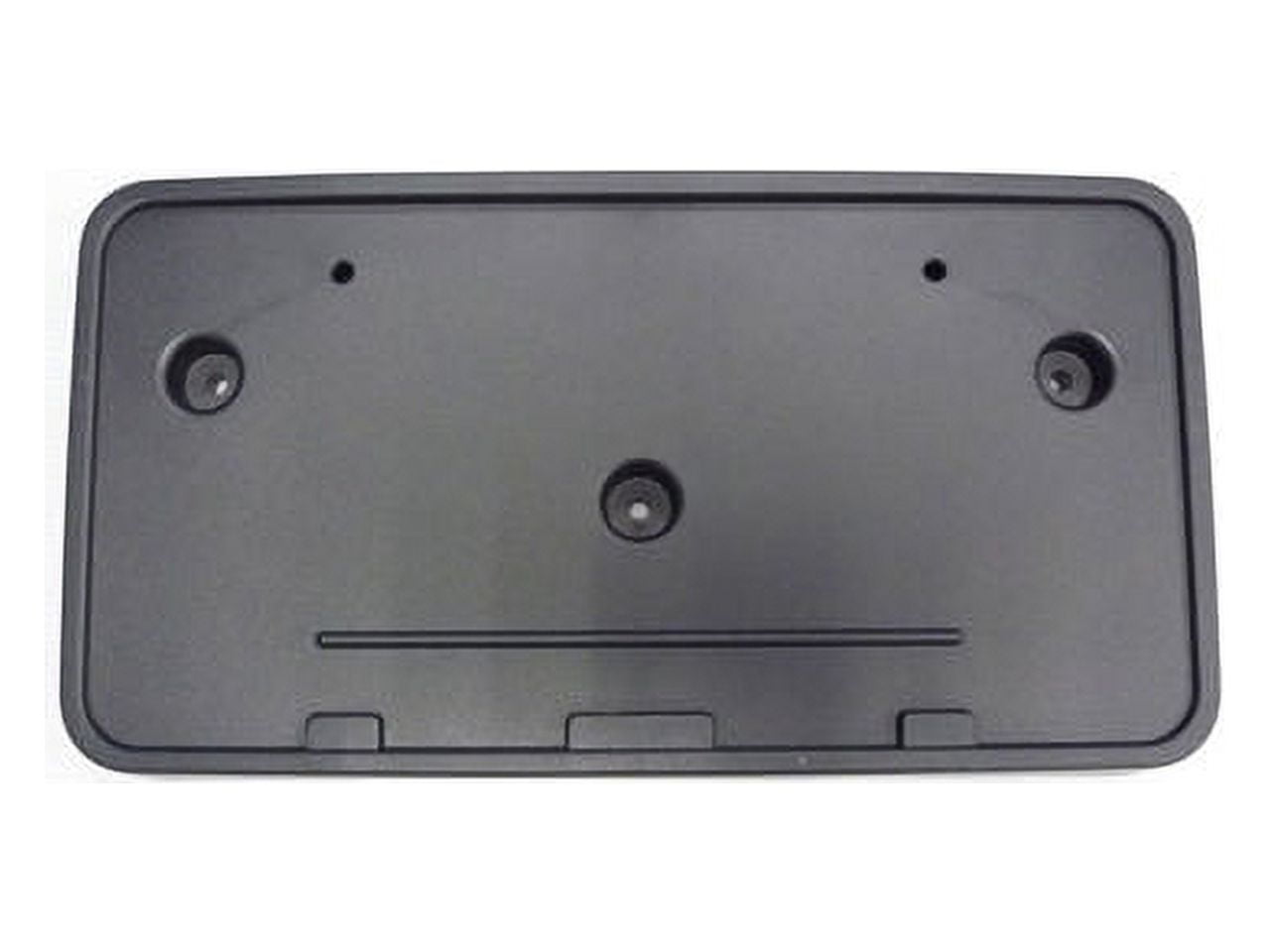I-Match Front License Plate Bracket - Black Textured Frame For 2008-2012 Chevrolet Malibu