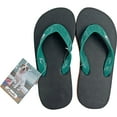 thumbnail image 3 of Locals Hawaii Boy's Stripe Slipper, Assorted Colors, 7 Inch Sole, 3 of 6