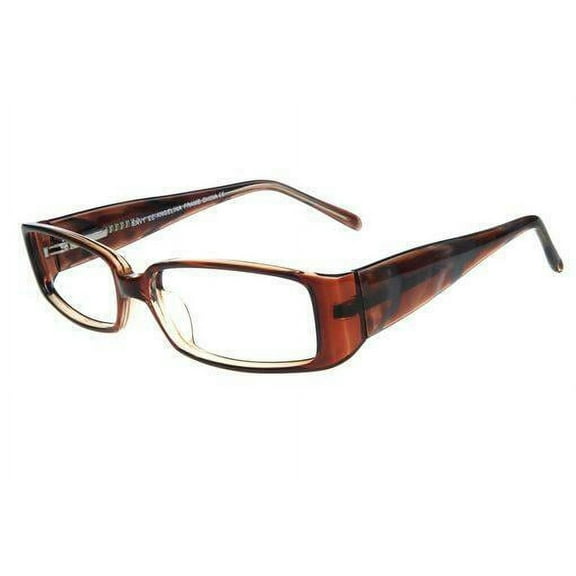 NEW ENVY EYEWEAR Brown DIANA Eyeglasses 51mm with Case