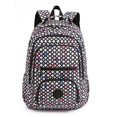 thumbnail image 4 of 2022 New Multi Pockets College Students Backpacks Colorful Print Oxford Waterproof Travel Bags Large Capacity Laptop Rucksacks, 4 of 7