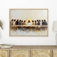 thumbnail image 3 of Last Supper Poster Print Modern Christian Canvas Painting Lord's Supper Wall Art For Living Room Bedroom Decor Unframed, 3 of 7