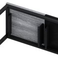 thumbnail image 5 of Mesa de comedor de cocina de diseño moderno, mesa de pub, mesa de comedor larga con 3 taburetes, diseño de taburete colgante conveniente, 5 of 5