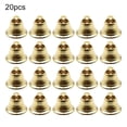 thumbnail image 6 of 20 Pack Gold Open Bells for DIY Holiday Crafts and Charming Home Decor, 6 of 11