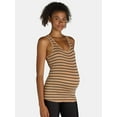 thumbnail image 4 of Time and Tru Maternity Essentials Tank Top for Women, Sizes S-XXL, 4 of 5