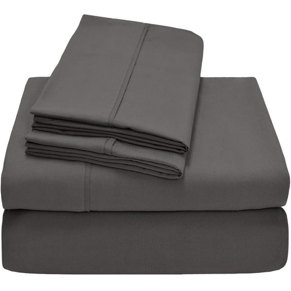 Ruthy's Textile Bed Sheet Set - Hotel Luxury Brushed Microfiber 1800 Bedding - Wrinkle, Fade, Stain Resistant - Hypoallergenic, Soft - Deep Pockets Sheets & Pillow Case Set - 3 Piece