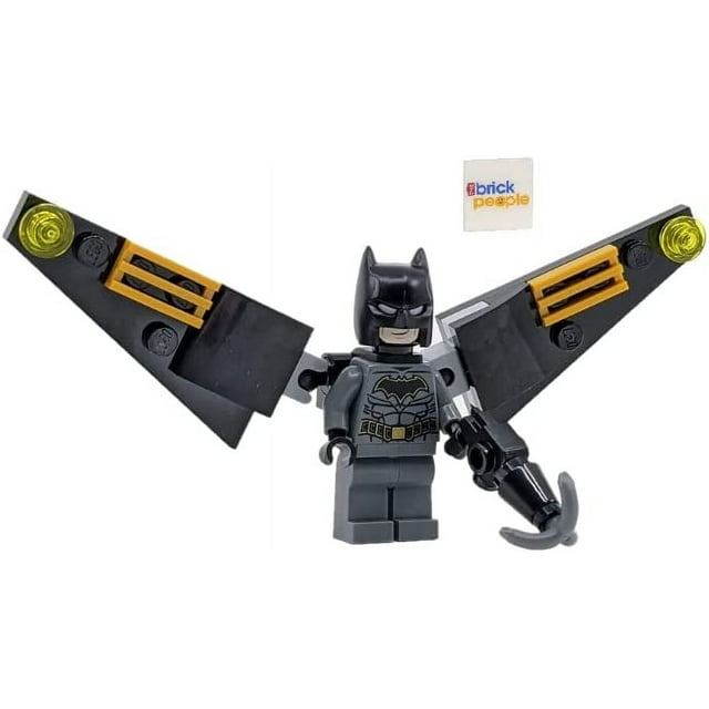 LEGO Superheroes: Batman Rebirth Minifig avec JetPack et Cape Noire
