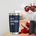 thumbnail image 4 of Gifts For Boyfriend, Birthday, Christmas, Valentines Day Gifts For Him From Girlfriend, Boyfriend, Men Gifts For Couple, Wedding Anniversary Birthday Gifts For Him, 20 Oz Stainless Steel Tumbler, 4 of 6